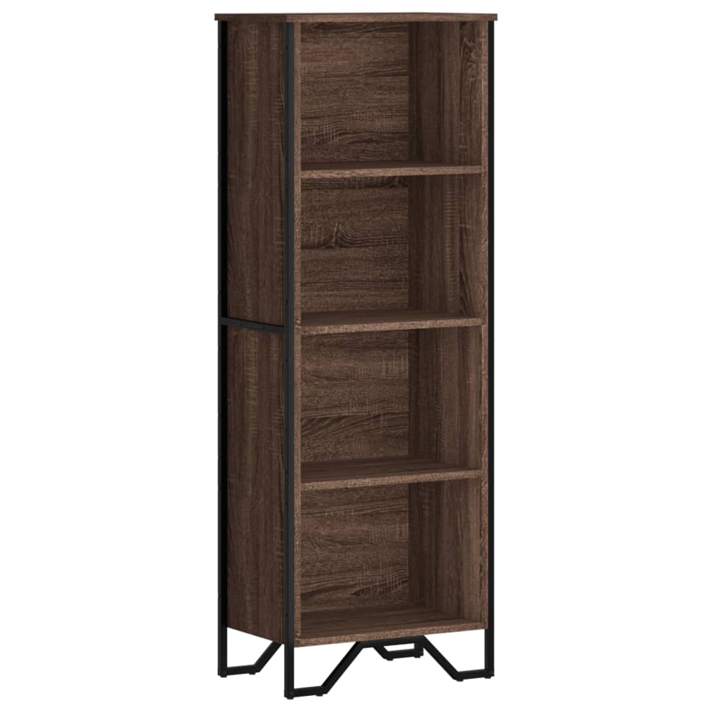 vidaXL Estantería de madera de ingeniería 50x31x137,5 cm Multicolor