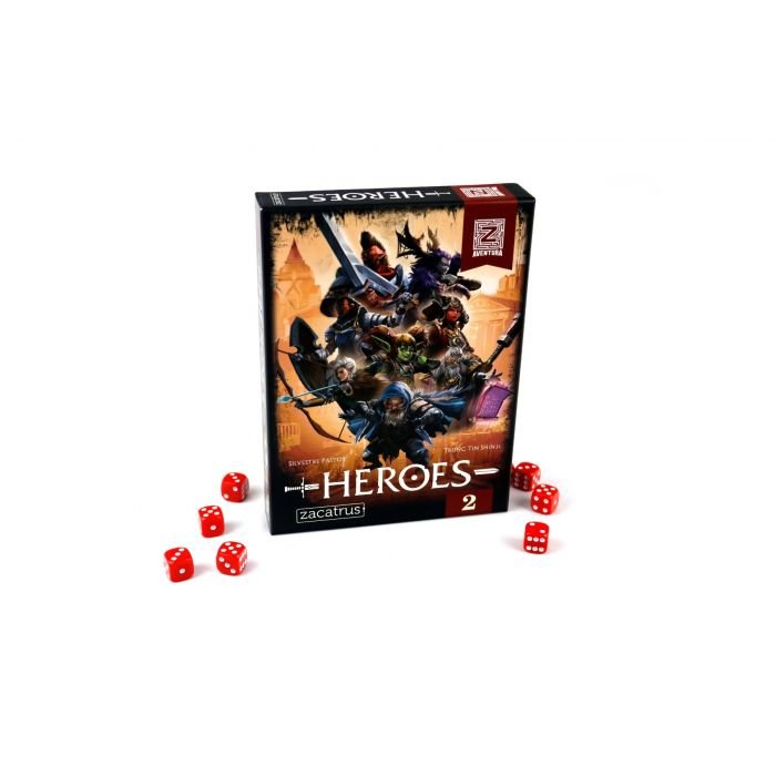 ZACATRUS JUEGO DE MESA AVENTURA Z VOL 2 HEROES JUEGOS DE MESA