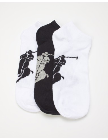 POLO RALPH LAUREN 449655205 - Pack de 3 Calcetines de Algodón para Hombre