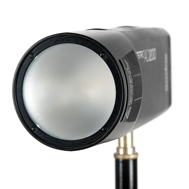 GODOX Cabezal de flash redondo para AD200H200R