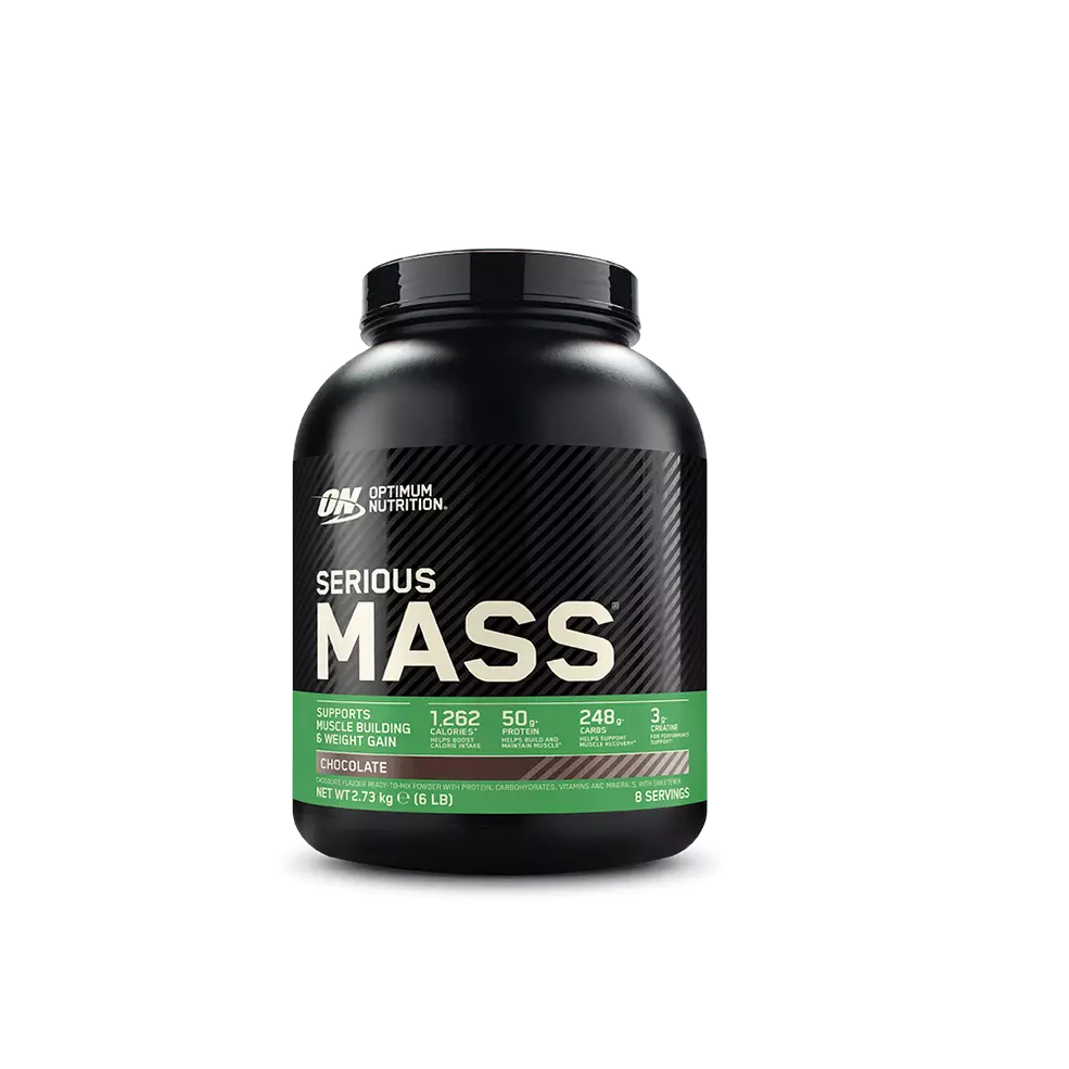 Optimum Nutrition Serious Mass,  Sabor chocolate, 2,73 Kg