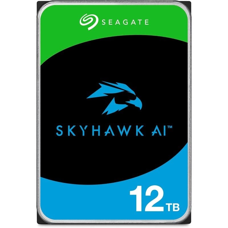 Seagate SkyHawk 12TB HDD 7200rpm SATA III 260MiB/s + Optimización Vigilancia
