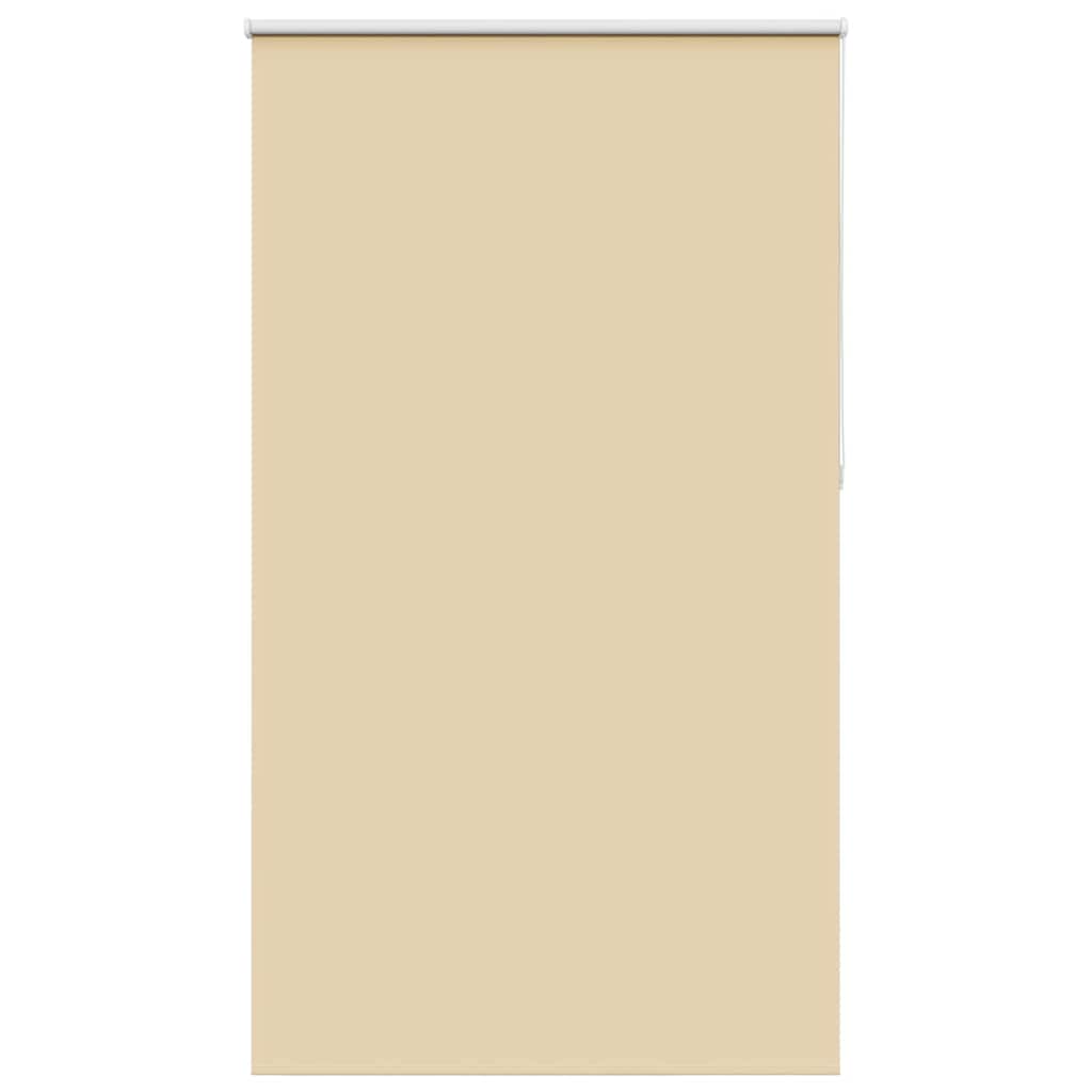vidaXL Estor Enrollable Opaco Beige 135x210 cm Tela Ancho 131,6 cm