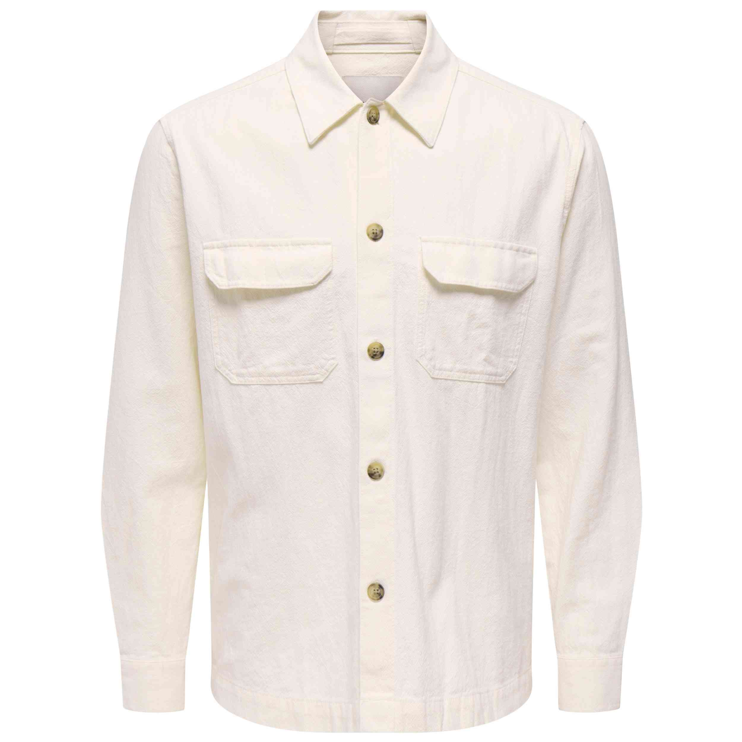 Camisa Only & Sons Onscol T Reg Ls 0570 Shirt Noos