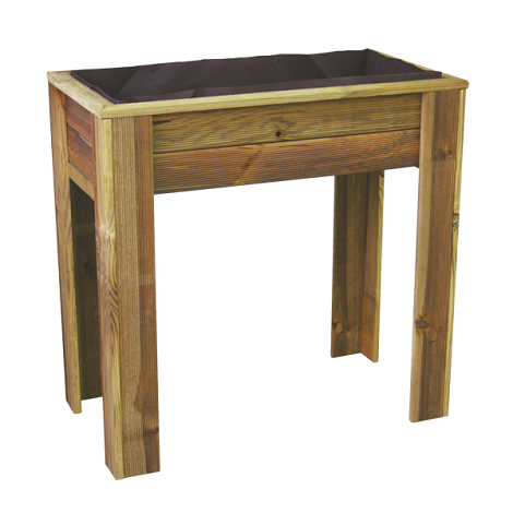FLOWER HORT UP Mesa de Cultivo Ipomea, S, 50 L, 80 x 40 x 80 cm