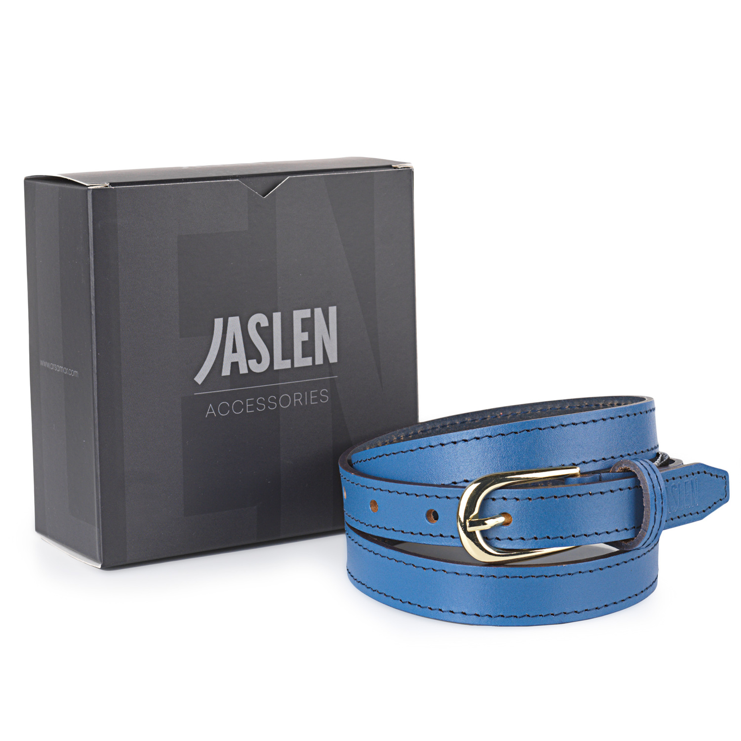 Cinturon Mujer De Cuero Genuino De Marca JASLEN - Cinturones De Mujer De Piell - Cinturón Mujer Ideal Para El Uso Diario 49916