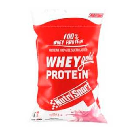 Nutrisport Whey Gold Protein Fresa Bolsa 2Kg.