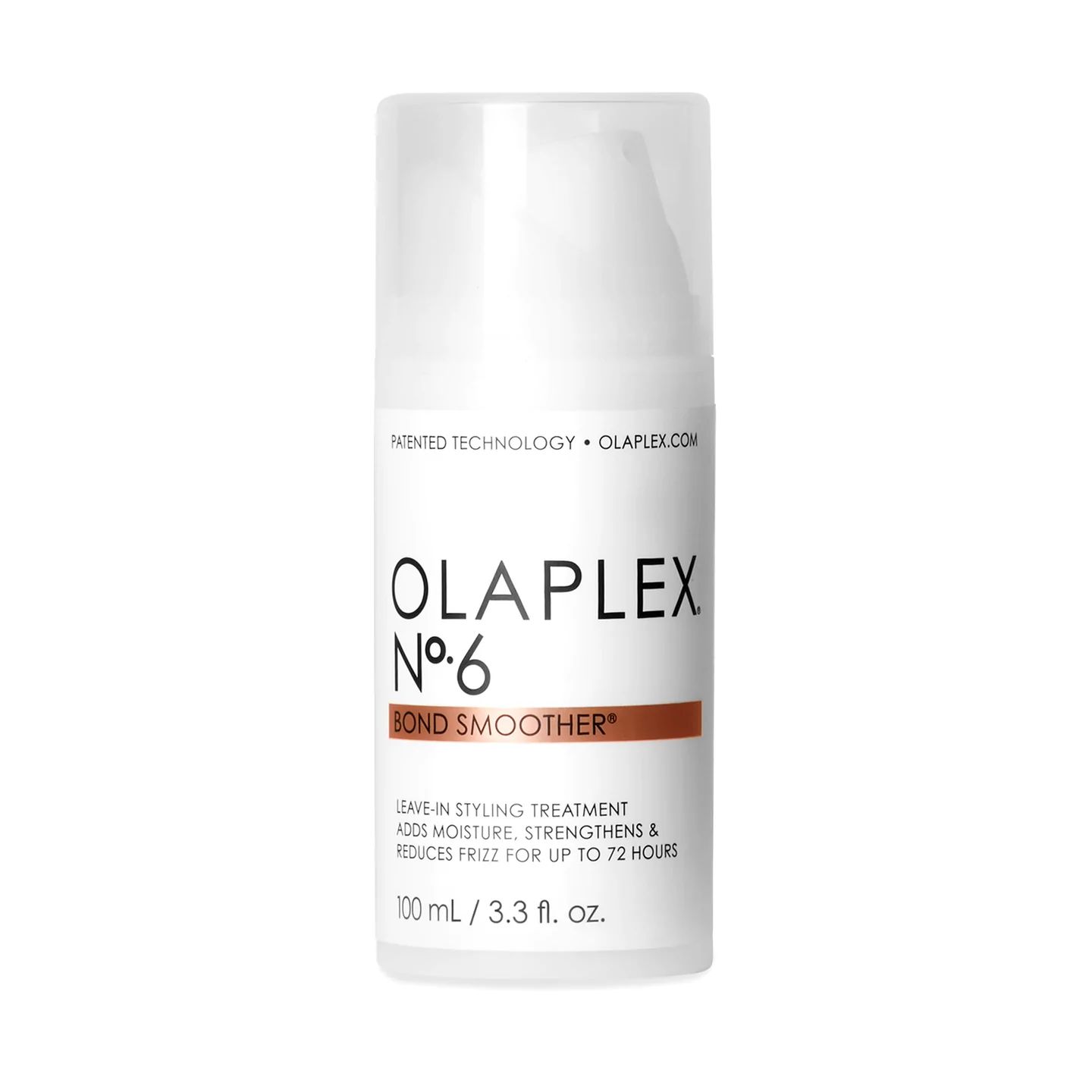 Olaplex Nº 6 Bond Smoother 100 Ml. / Crema de Peinado Anti-Frizz sin Aclarado / Suaviza, Hidrata y Reduce la Rotura / Protección Térmica hasta 232 °C.