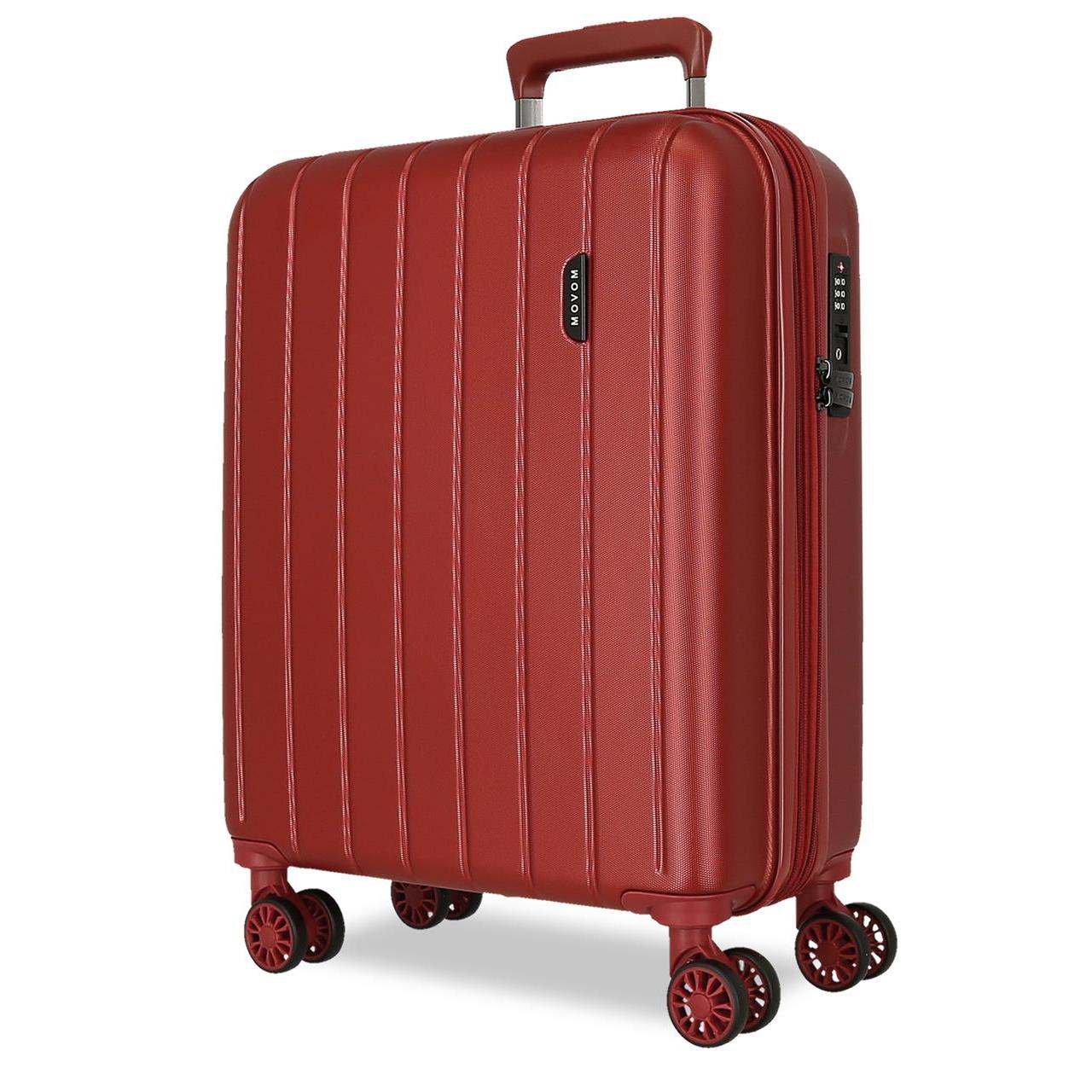 Maleta de cabina extensible rígida 55cm Movom Wood