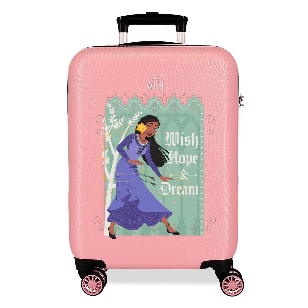 Disney Maleta De Cabina ABS Rígida Wishes Come True 55cm