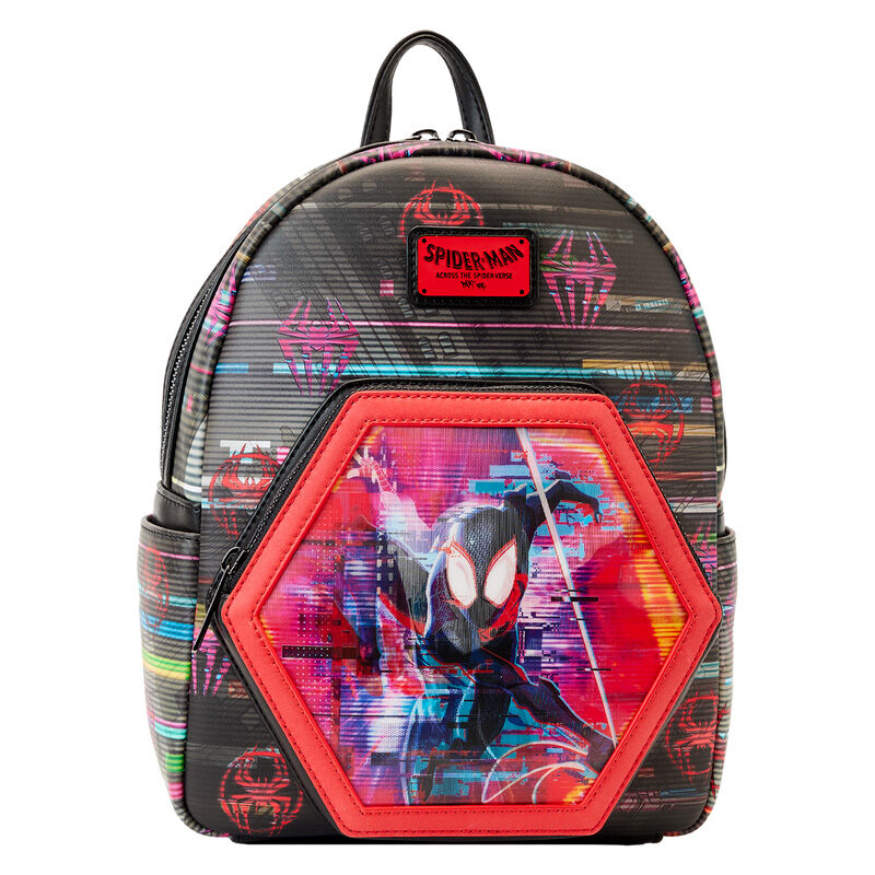 Mochila lenticular cruzando el multiverso spiderman marvel l
