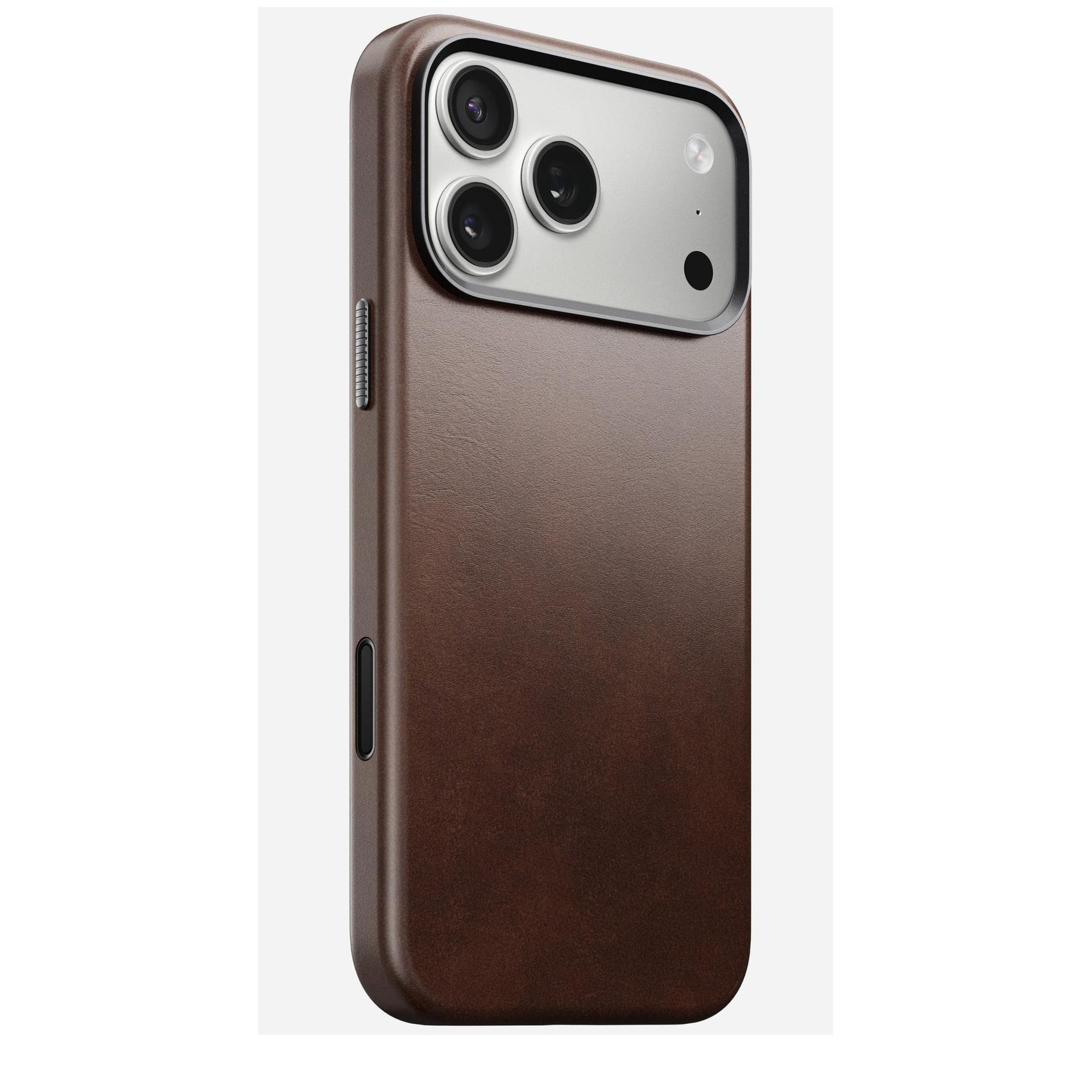 Nomad Traditional Leather Case funda para teléfono móvil 17,5 cm (6.9") Marrón