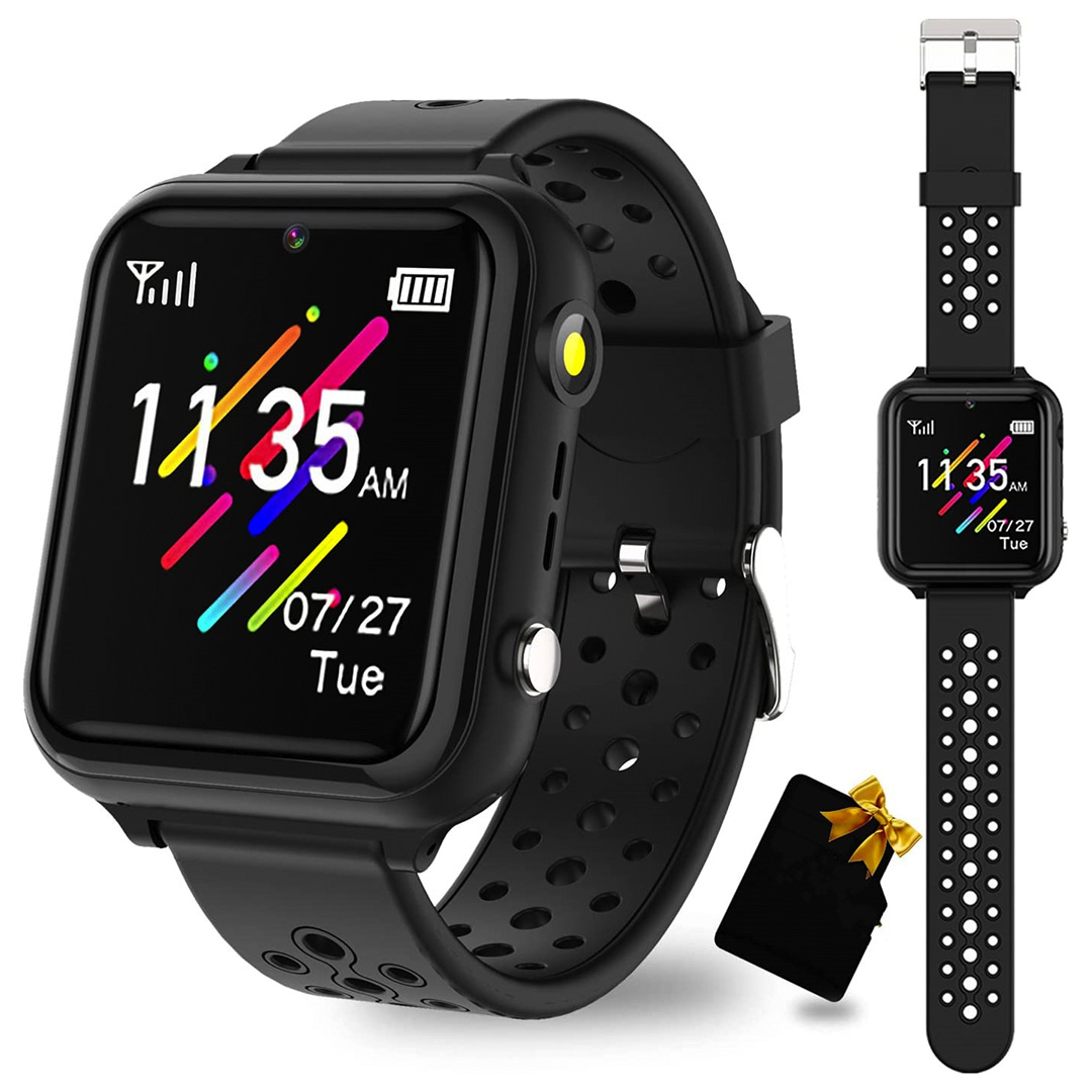 Smartwatch niños, juegos, teléfono para niñas y niños.