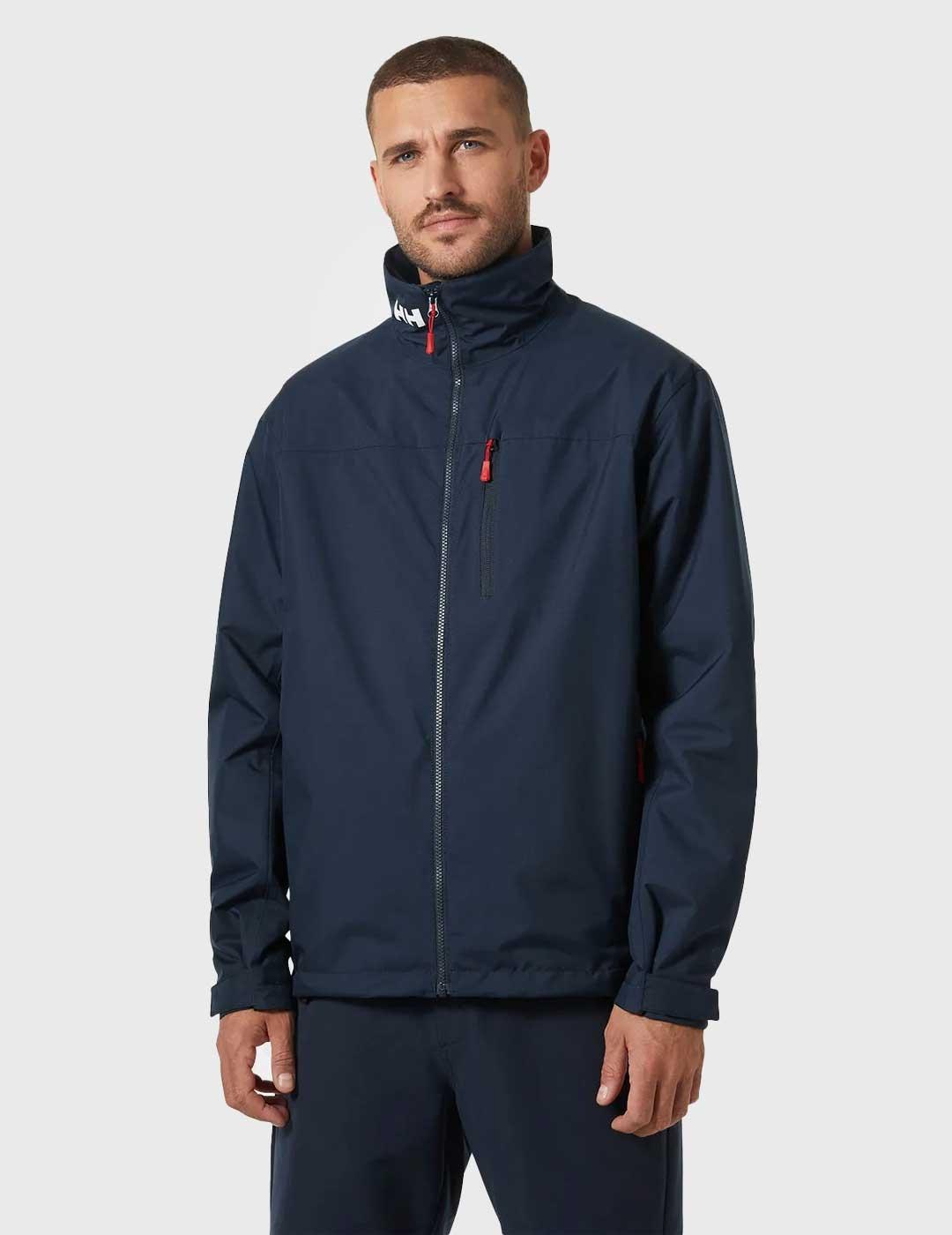 Helly Hansen Crew Midlayer chaqueta azul marino para hombre