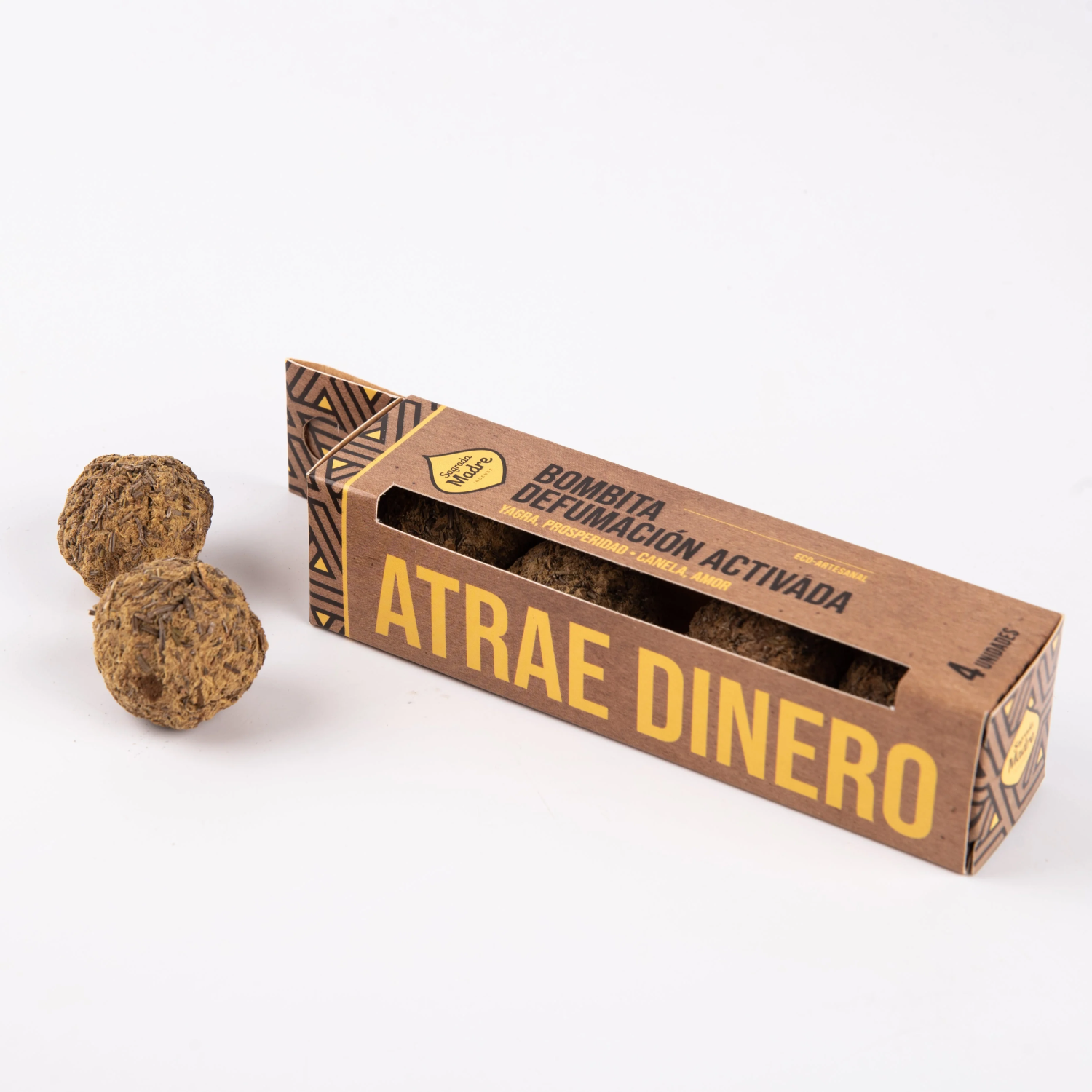 Bombitas Activadas de Atrae Dinero Sagrada Madre (4 Unidades)