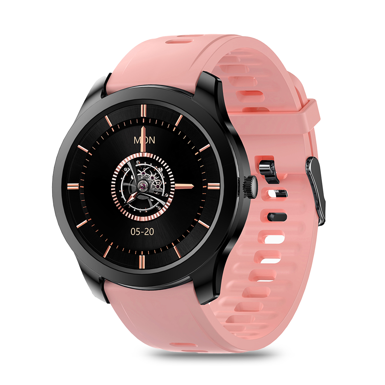 DAM. Smartwatch M28 con termómetro corporal, monitor de O2 en sangre y tensión. Modos deportivos. 24x4x1cm.