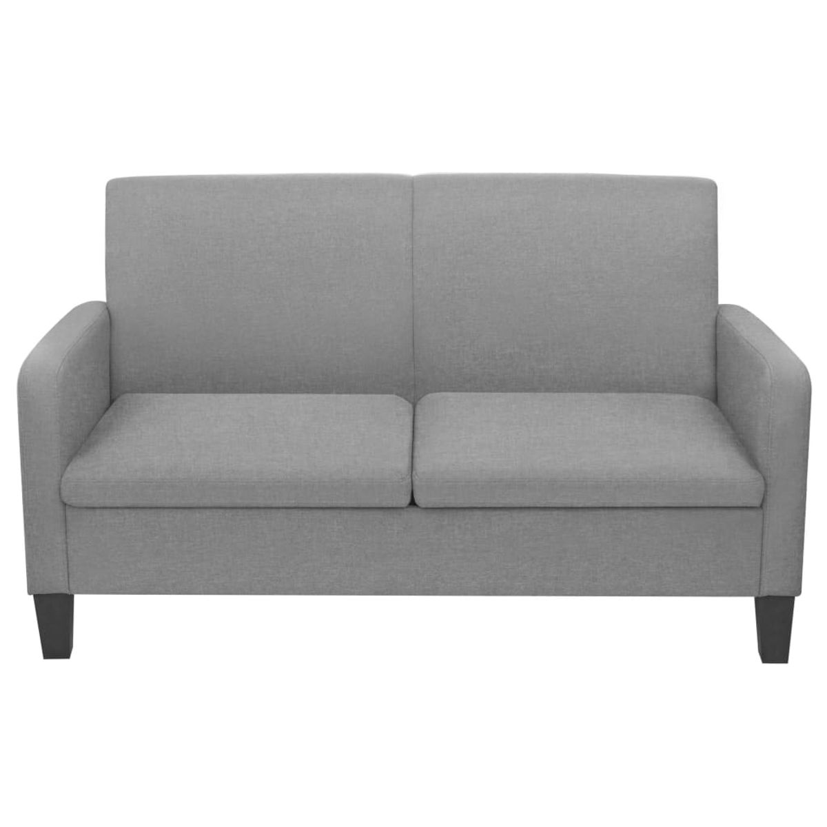 Sofá Anne 2 plazas tela 76x135x65 cm