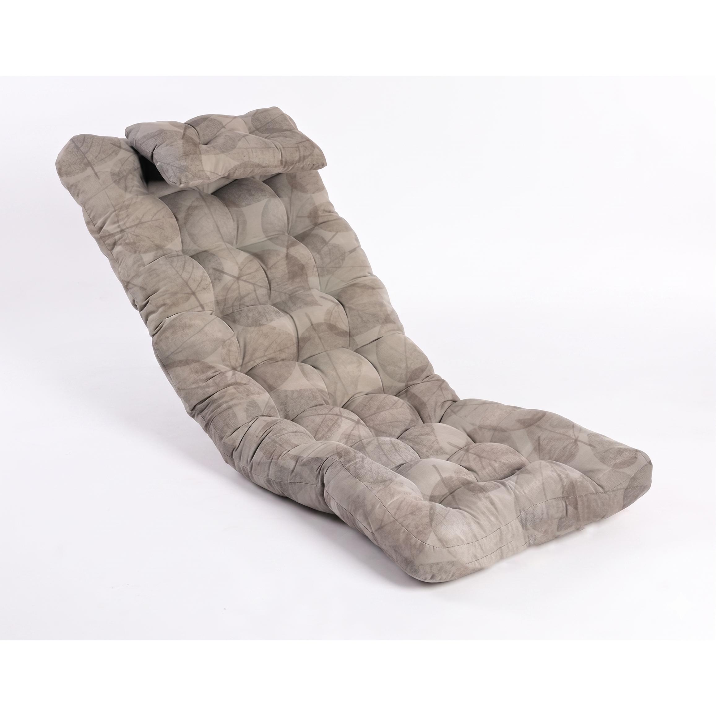 Cojín para Tumbona, Acolchado para Tumbona de Playa, Jardín, Piscina, Terraza, Verano(PACK de 2) - Colchoneta Ergonómica Exterior CIVELLO global
