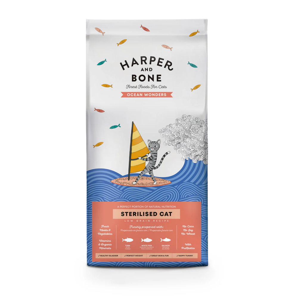 Harper And Bone Cat Sterilised Ocean Wonders 5 Kg