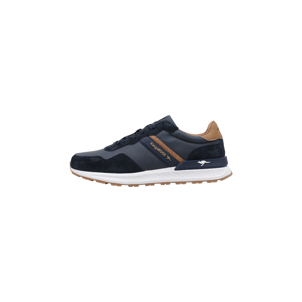 Kangaroos K002 Deportivas Planas Hombre Azul