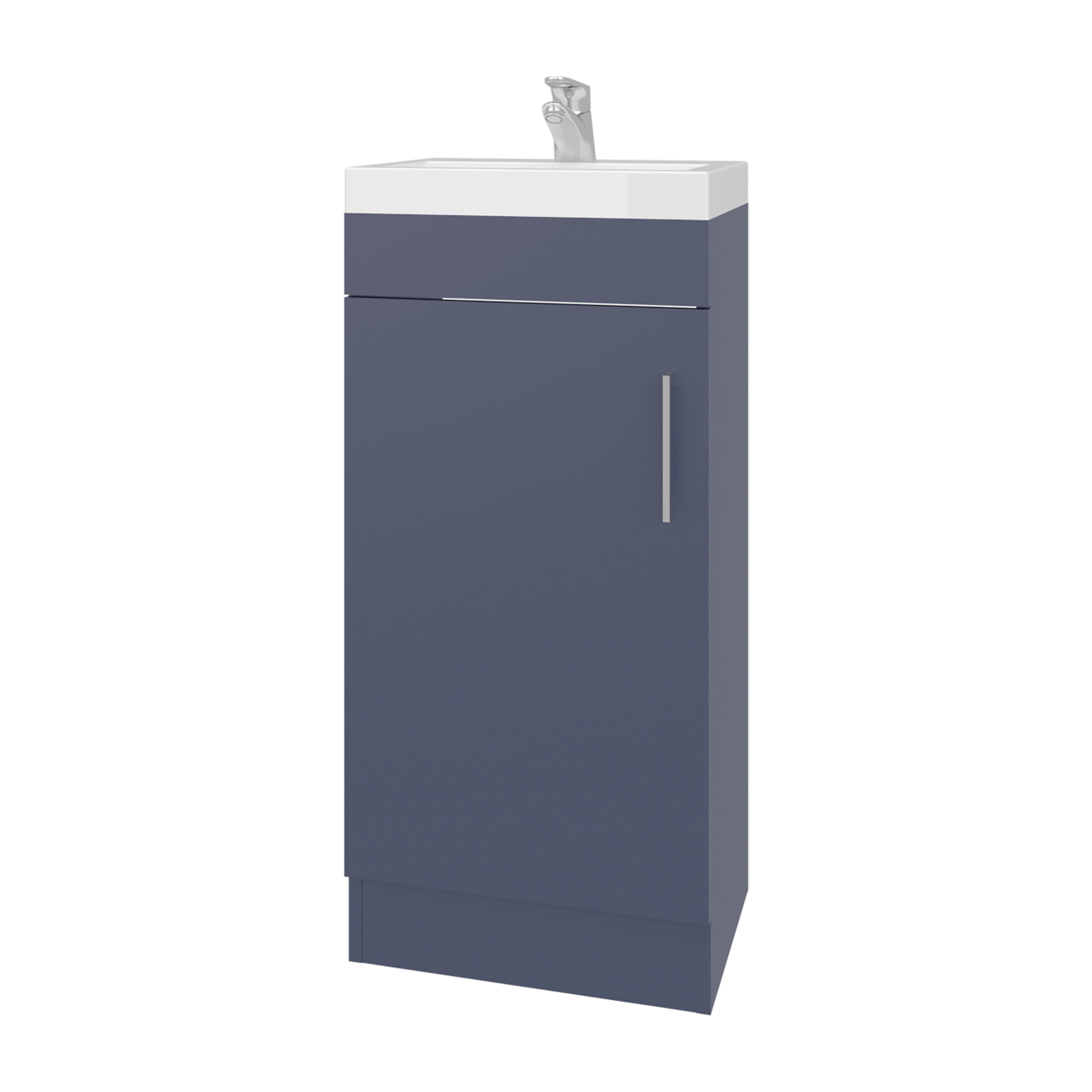 Madrid mueble de baño en melamina con una puerta