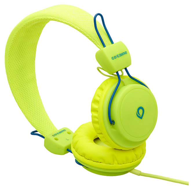 Co:Caine City Beat Auriculares Alámbrico Diadema Amarillo