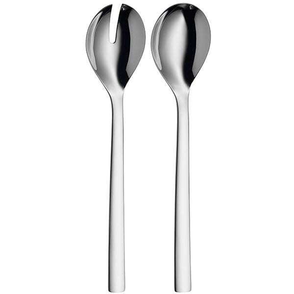 Juego de Cubiertos para Ensalada WMF Nuova en Acero Inoxidable 18/10 Cromargan®, 2 Piezas, 30 cm, Elegante y Duradero