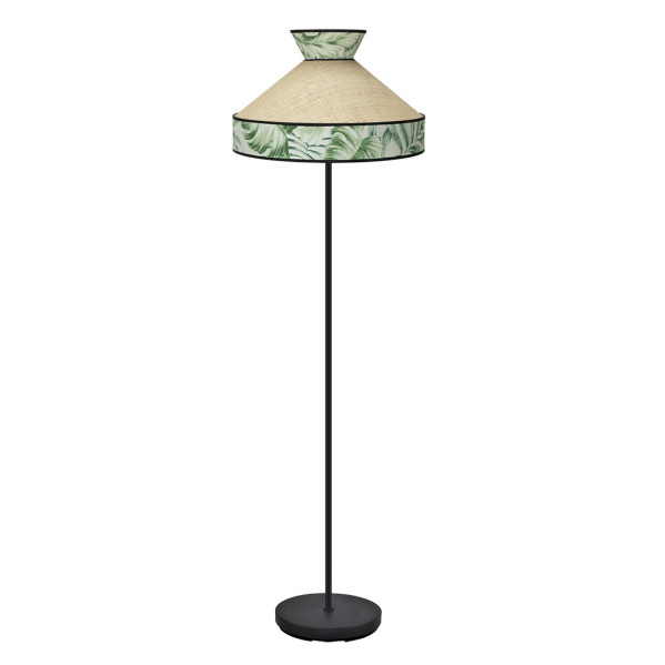 Lámpara de pie salon Constantinopla 1xe27 Beis/verde 40d