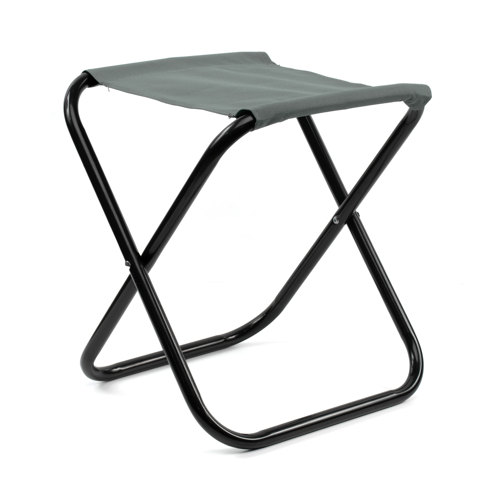 Taburete Plegable para Camping - The Secret Home - Multifuncional - Acero y Poliéster - Ligero y Compacto