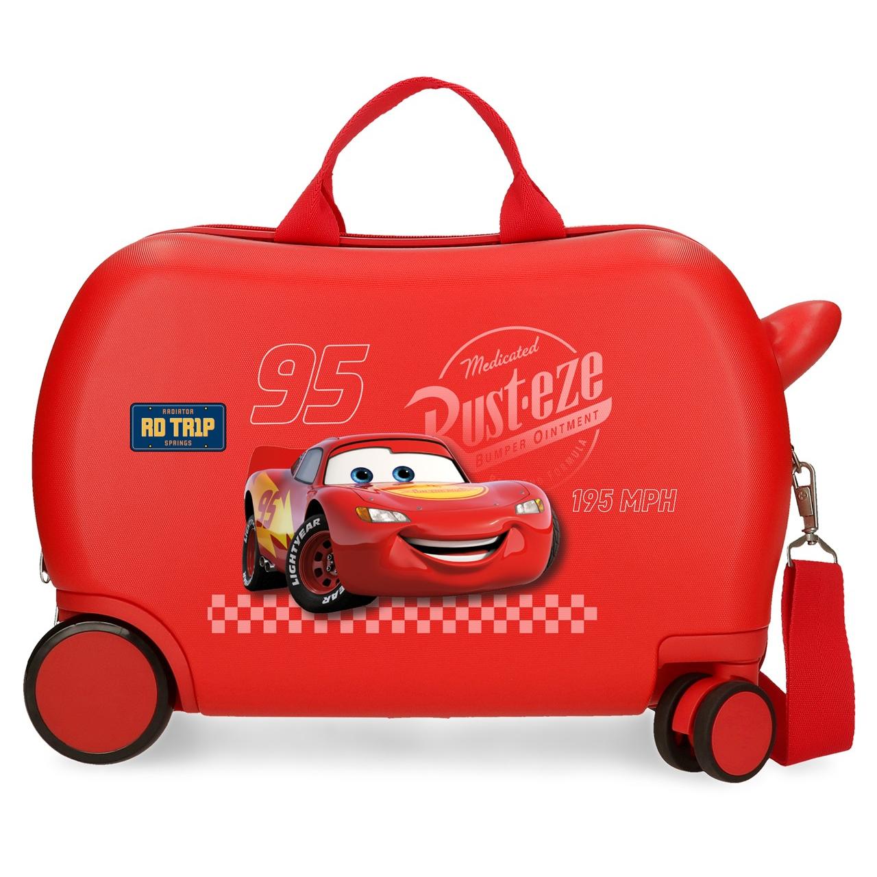 Disney - Maleta infantil Cars rd trip rígida, 45x31x20 cm, 24,6 L