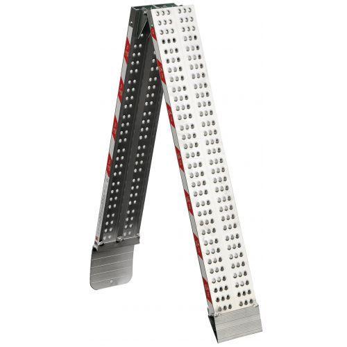Rampa de carga plegable aluminio biplana (200 cm)
