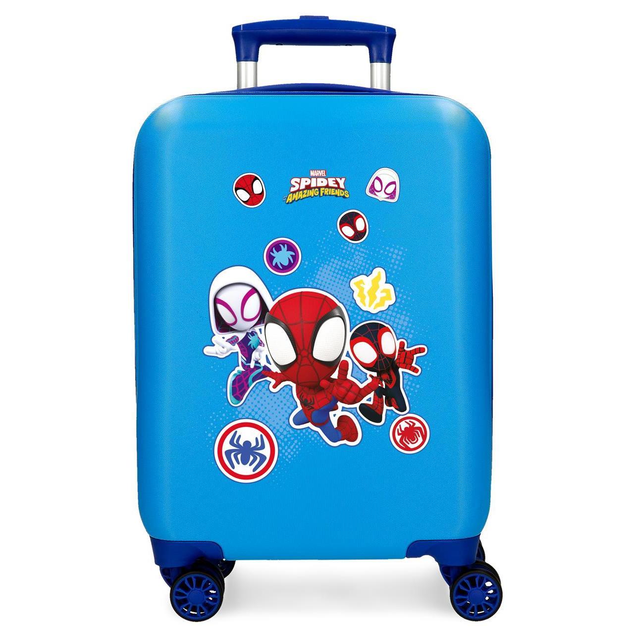 Maleta de cabina Go webs go spidey azulon 33x50x20 cm