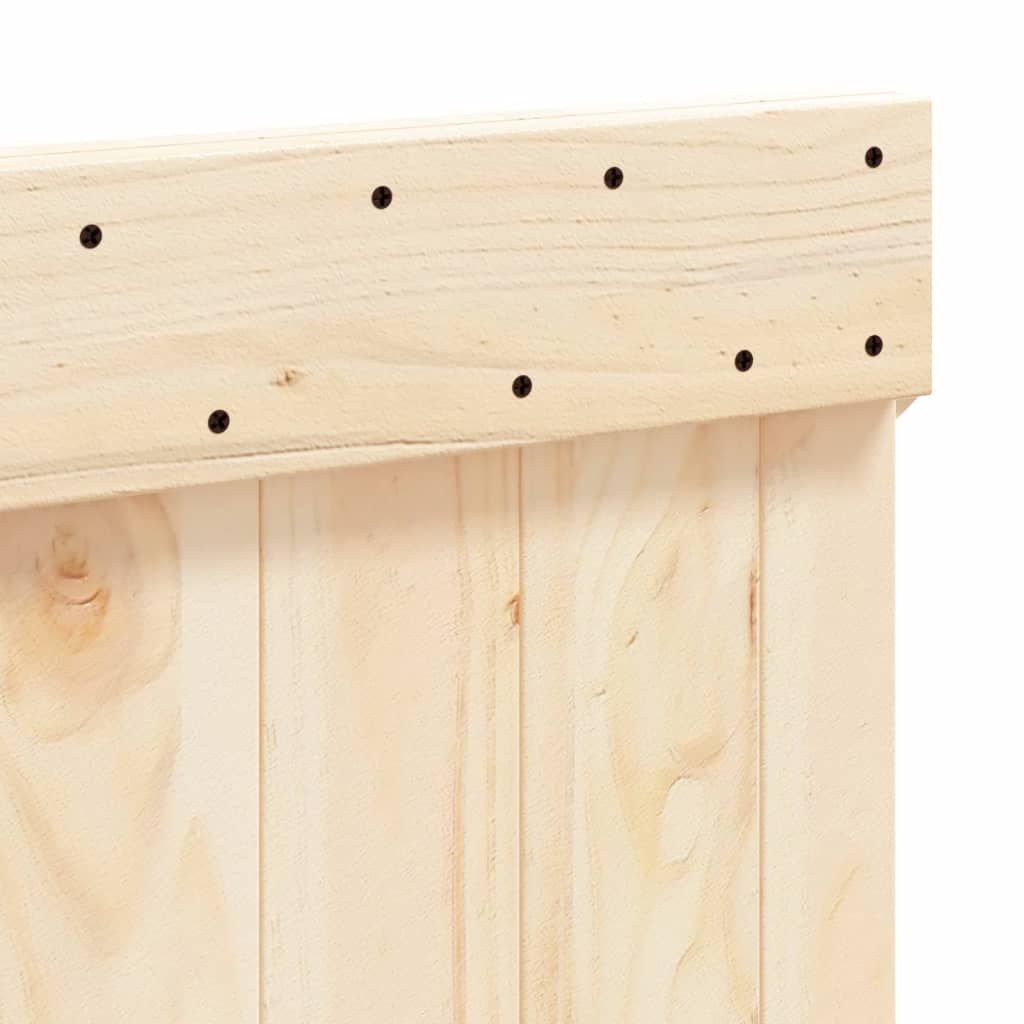 vidaXL Cabecero de madera maciza de pino 200x104 cm