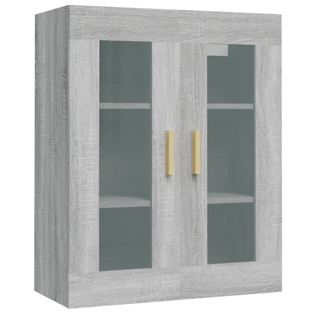 Vidaxl Armario de Pared Colgante 69,5x34x90 Cm Mueble de Almacenaje de Salón