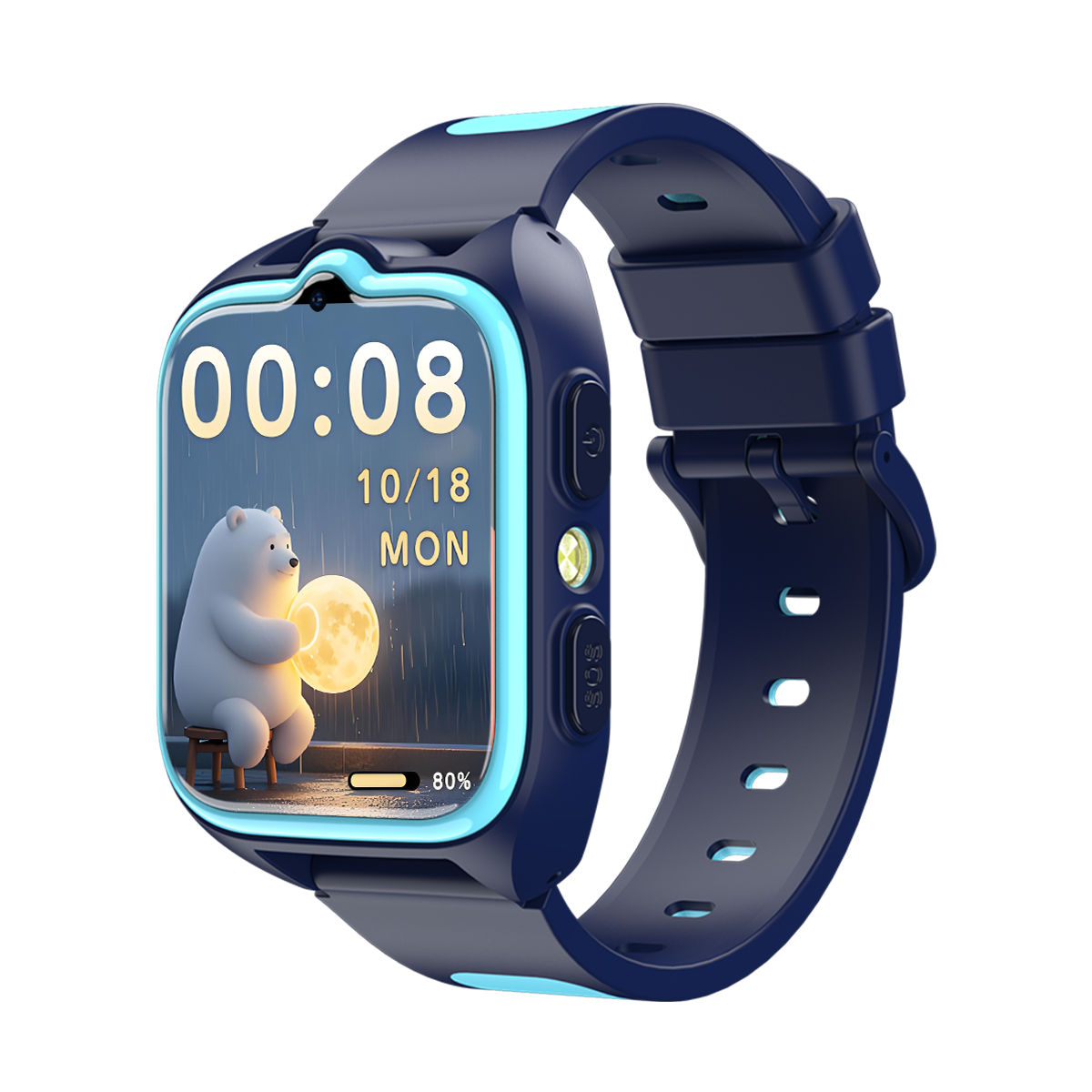Blackview Z30 Kids Smart Watch Children Phone Watch, LBS+WiFi+GPS Triple AI Positioning, 4G Video Call, Phone Watch Smartwatch