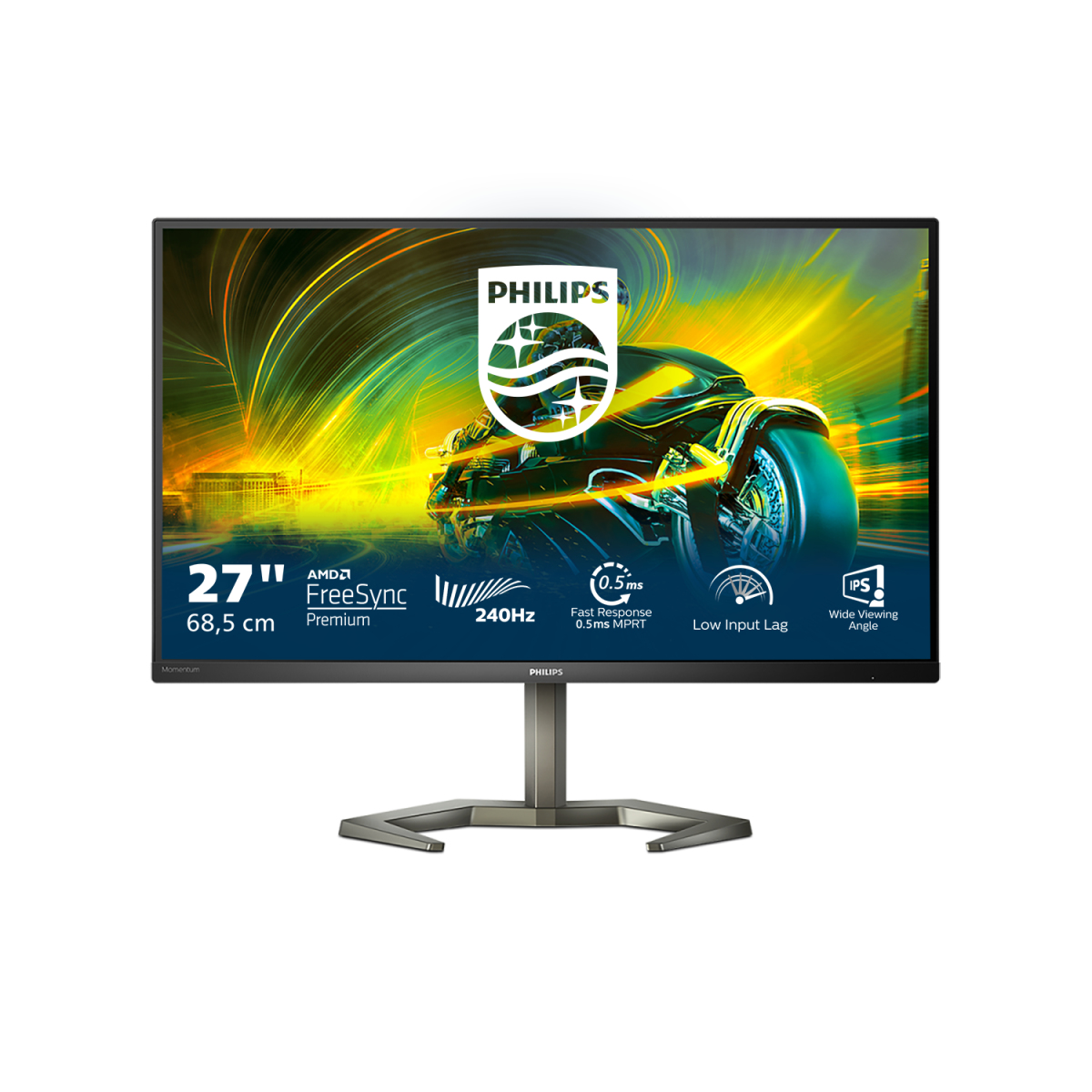 Philips Momentum 27M1N5200PA/00 - 27" Full HD - LED - Negro - 240Hz