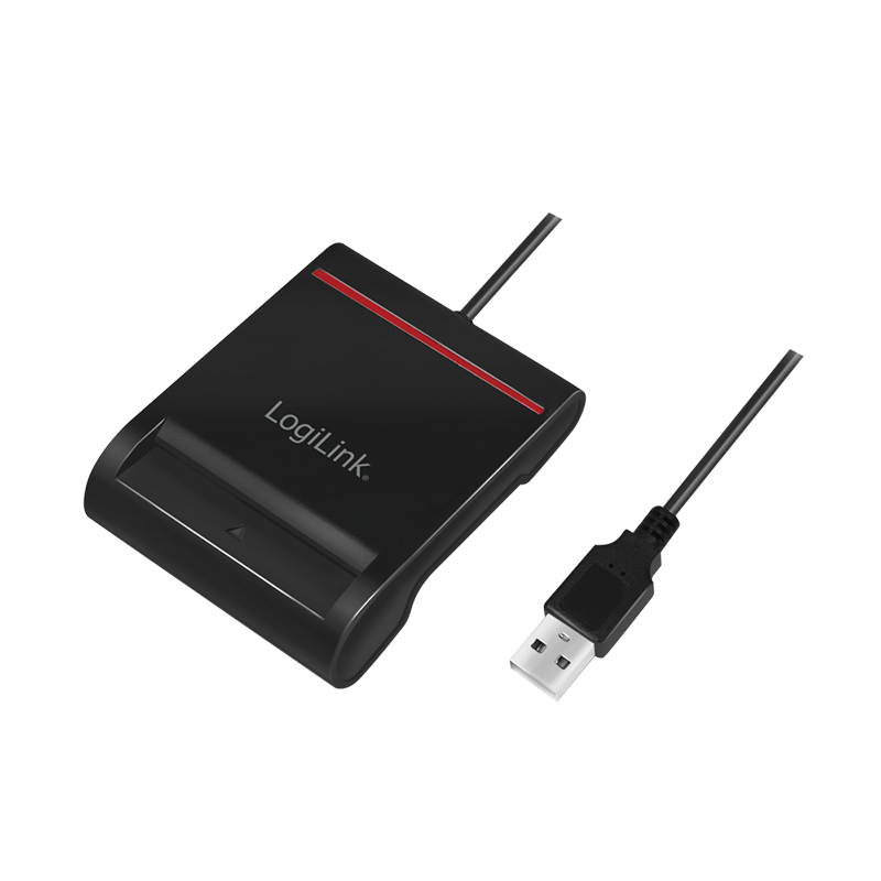 Lector de tarjetas Logilink | USB 2.0 para identificaciones inteligentes | CR0047 | Lector de tarjetas