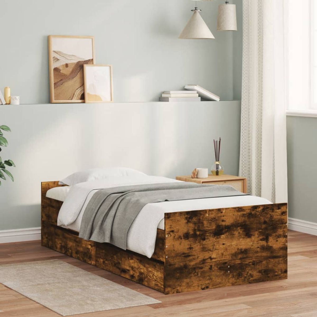 Estructura de cama Vita con 2 cajones 50 cm