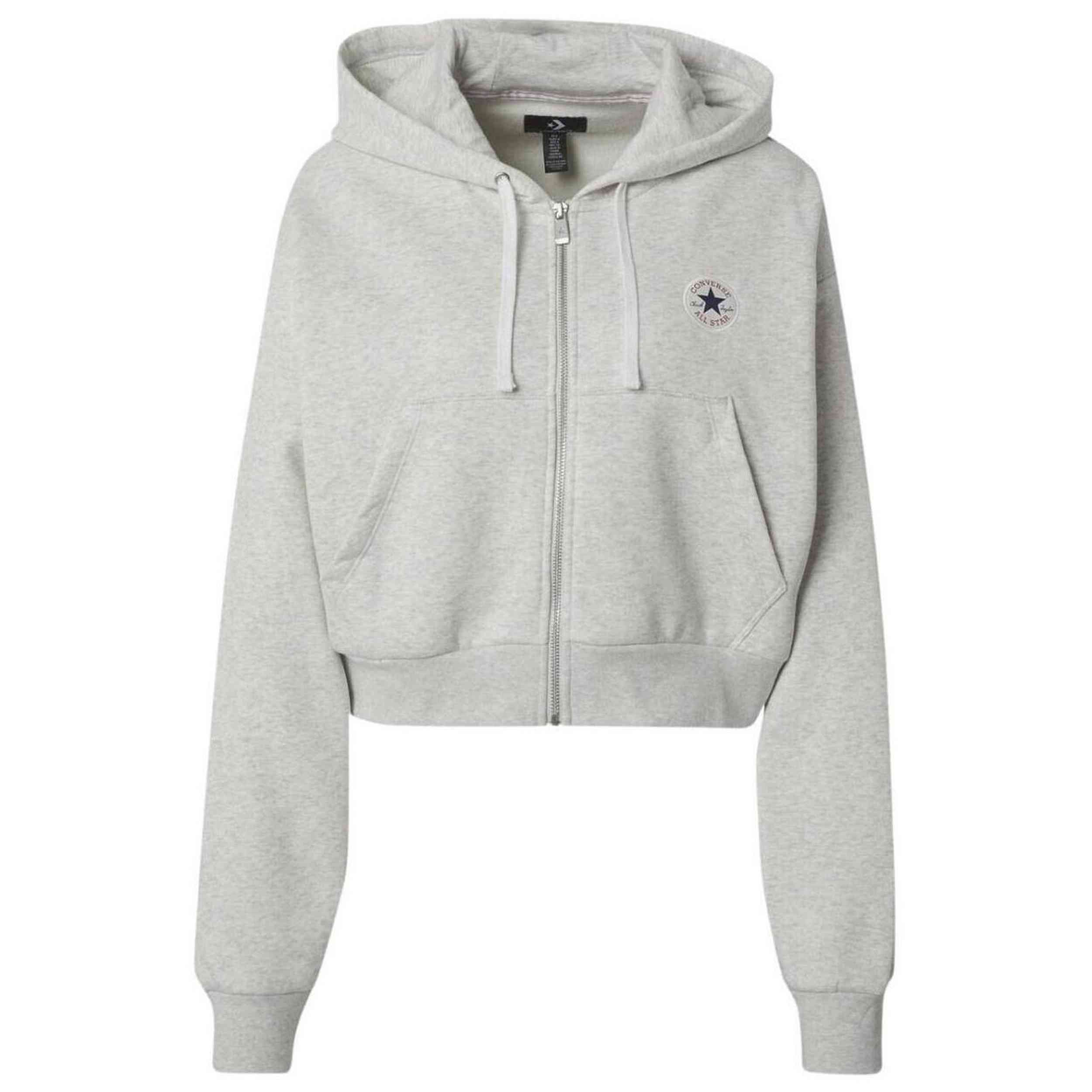 Sudaderas Con Capucha Converse para Mujer en color Gris