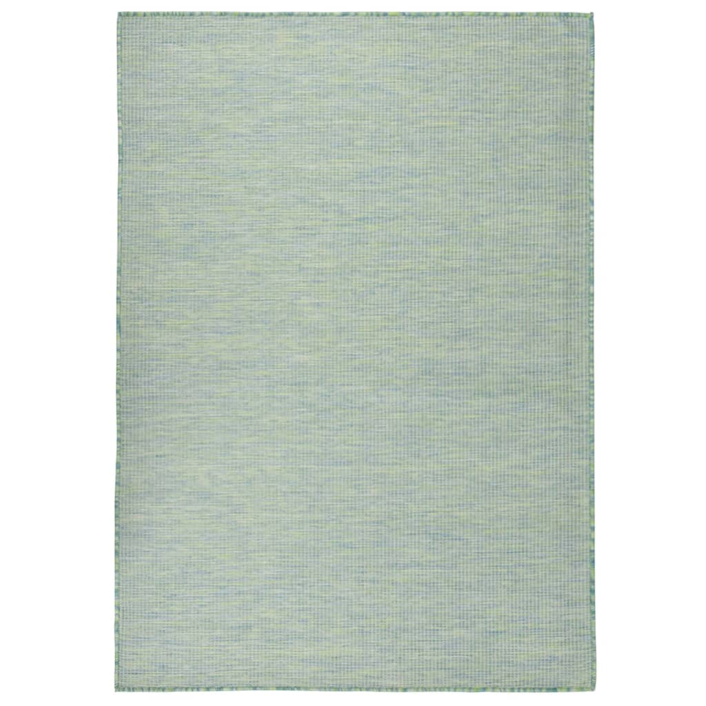 Vidaxl Alfombra de Exterior de Tejido Plano 200x280 Cm - Color Gris, Taupé, Marrón