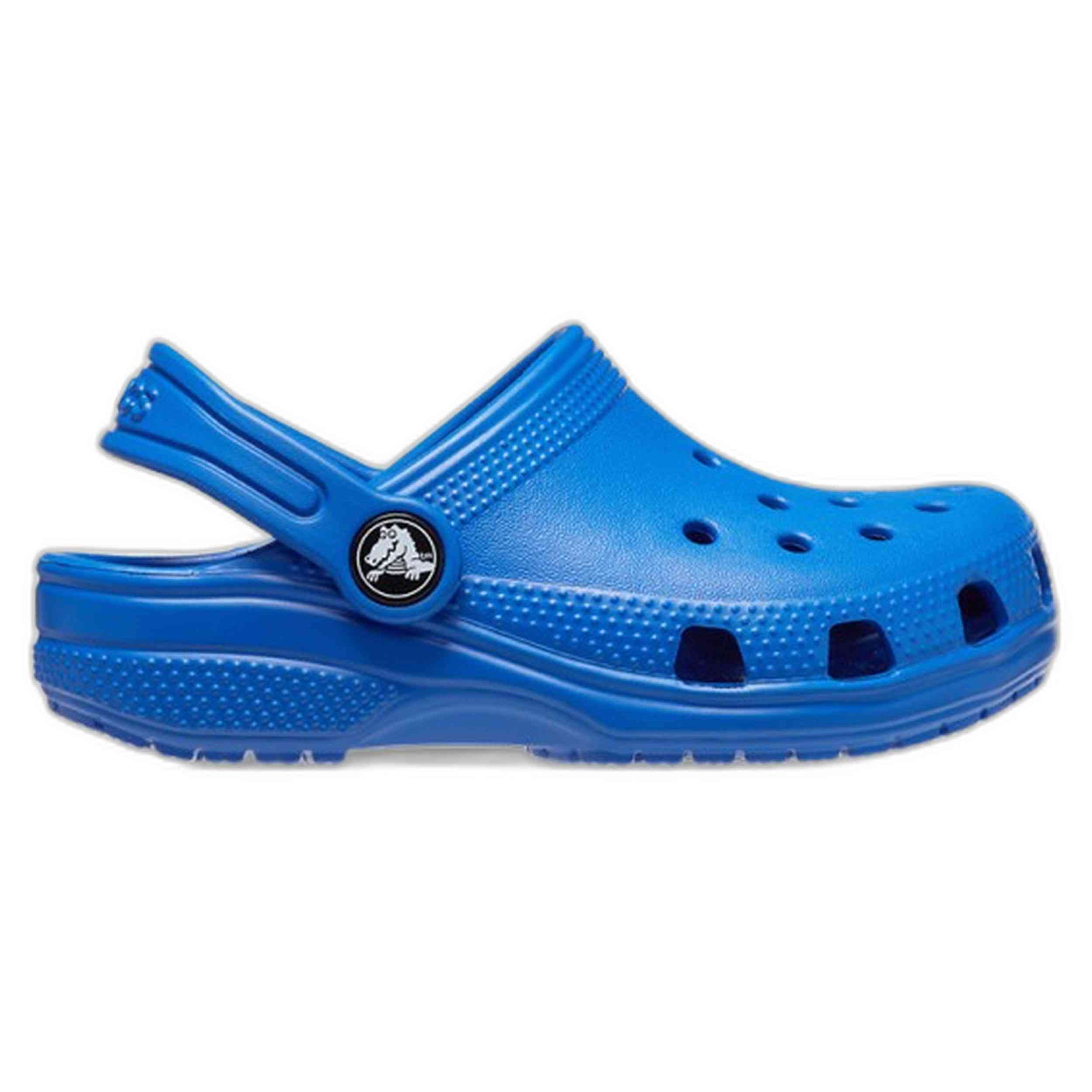 Nan Crocs modelo Classic Clog T en color Azul