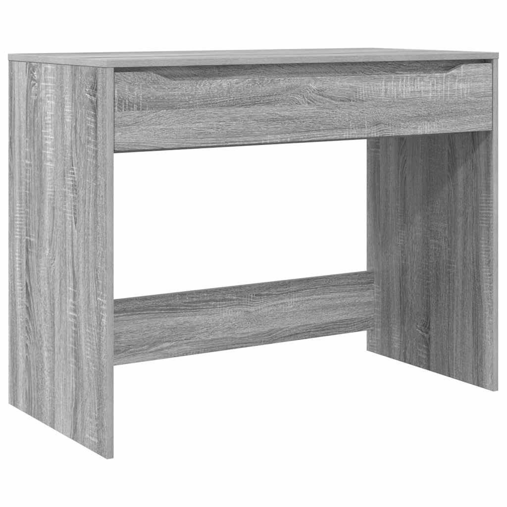 vidaXL Escritorio Gris Sonoma 100 x 50 x 78 cm Madera de ingeniería