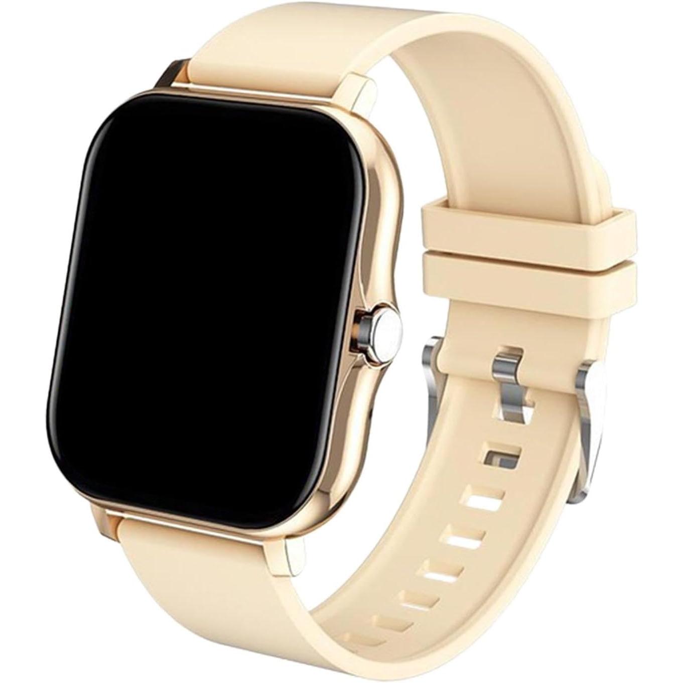 Reloj Inteligente Deportivo a la Moda para Hombre y Mujer Grande 1,83 Pulgadas (Rosa)