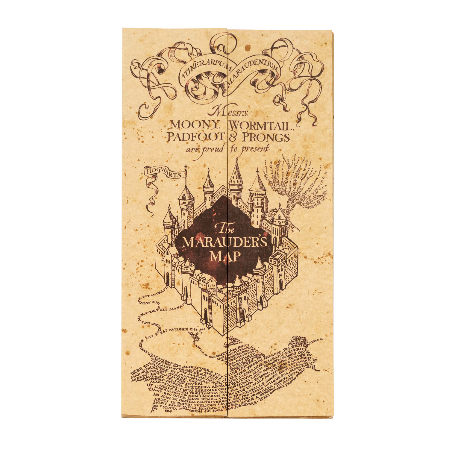 Mapa del merodeador harry potter