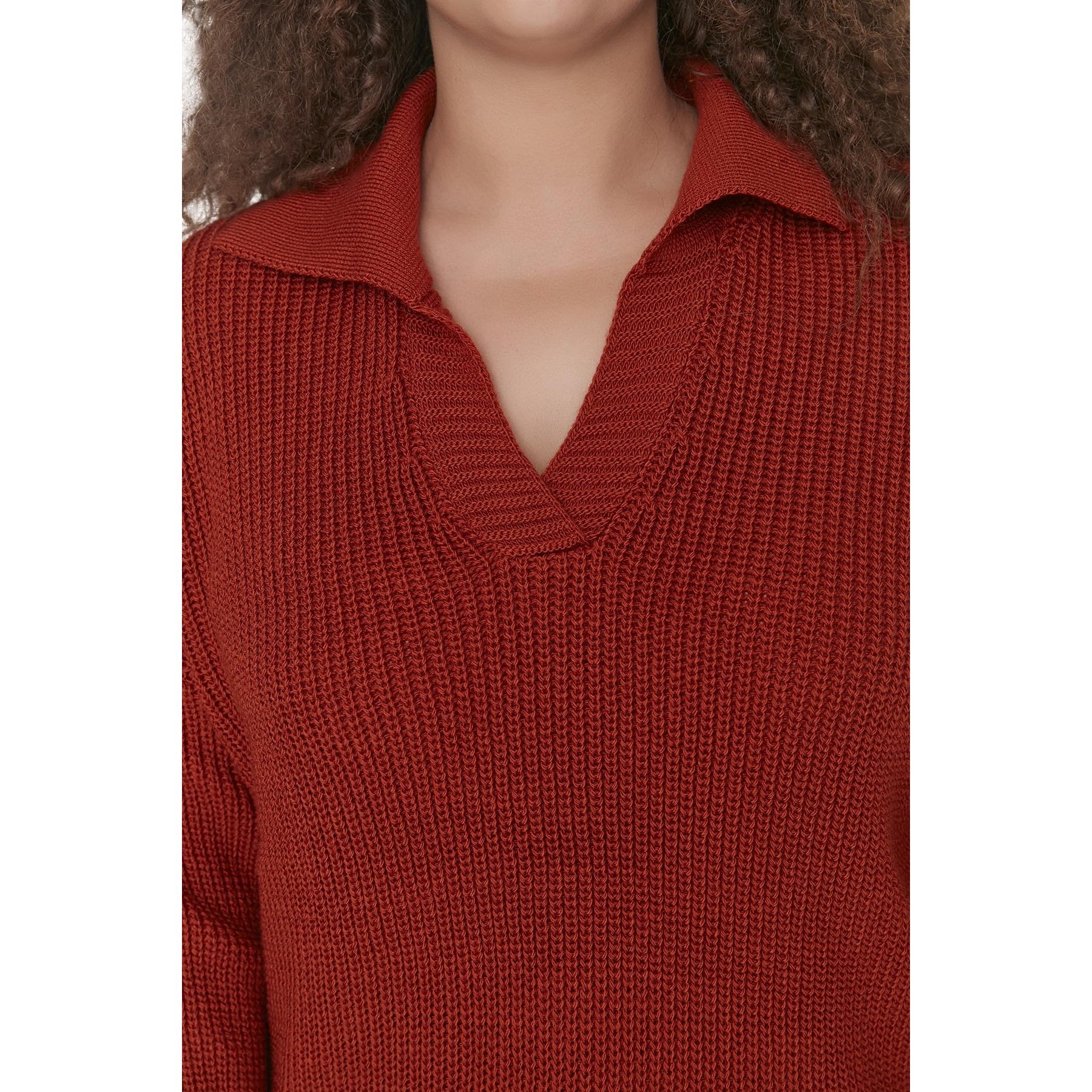 Trendyol Mujer Teja Jersey De De Grande - Cómodo Y Elegante 5XL