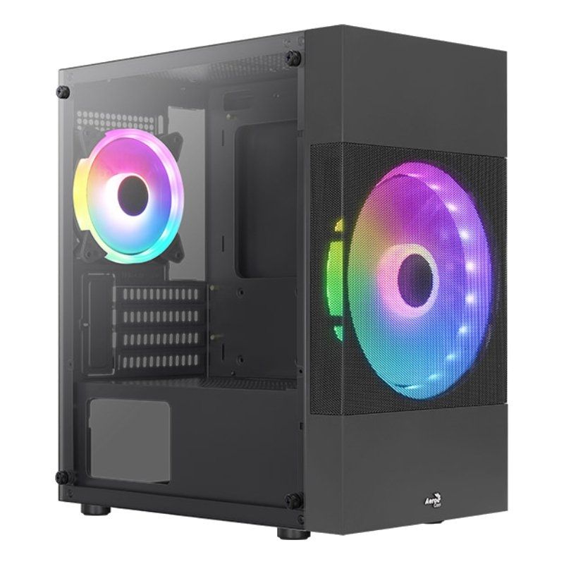 Caja gaming minitorre aerocool atomic lite v1
