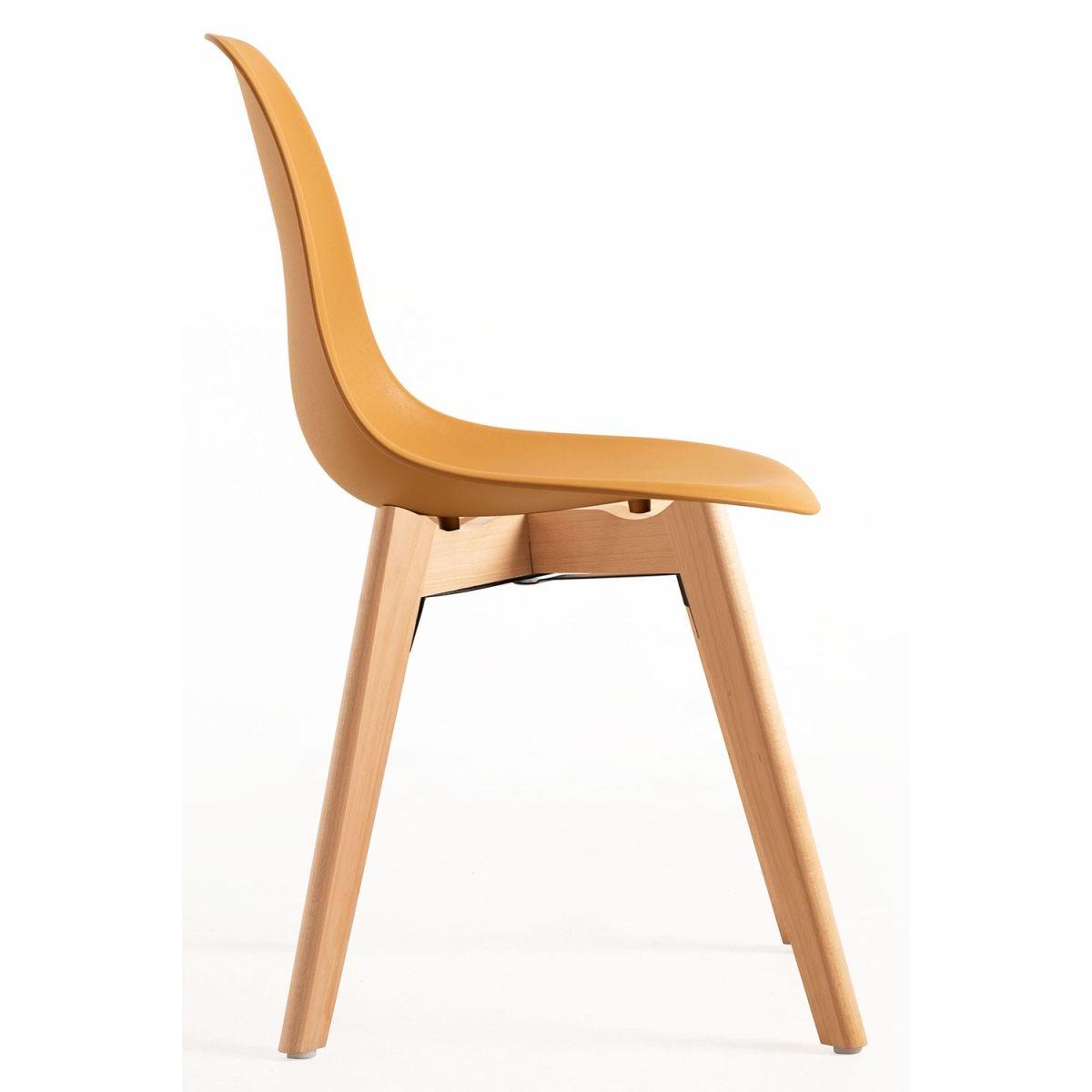 Regalos Miguel - Packs Sillas Comedor - Pack 4 Sillas Kelen - Mostaza