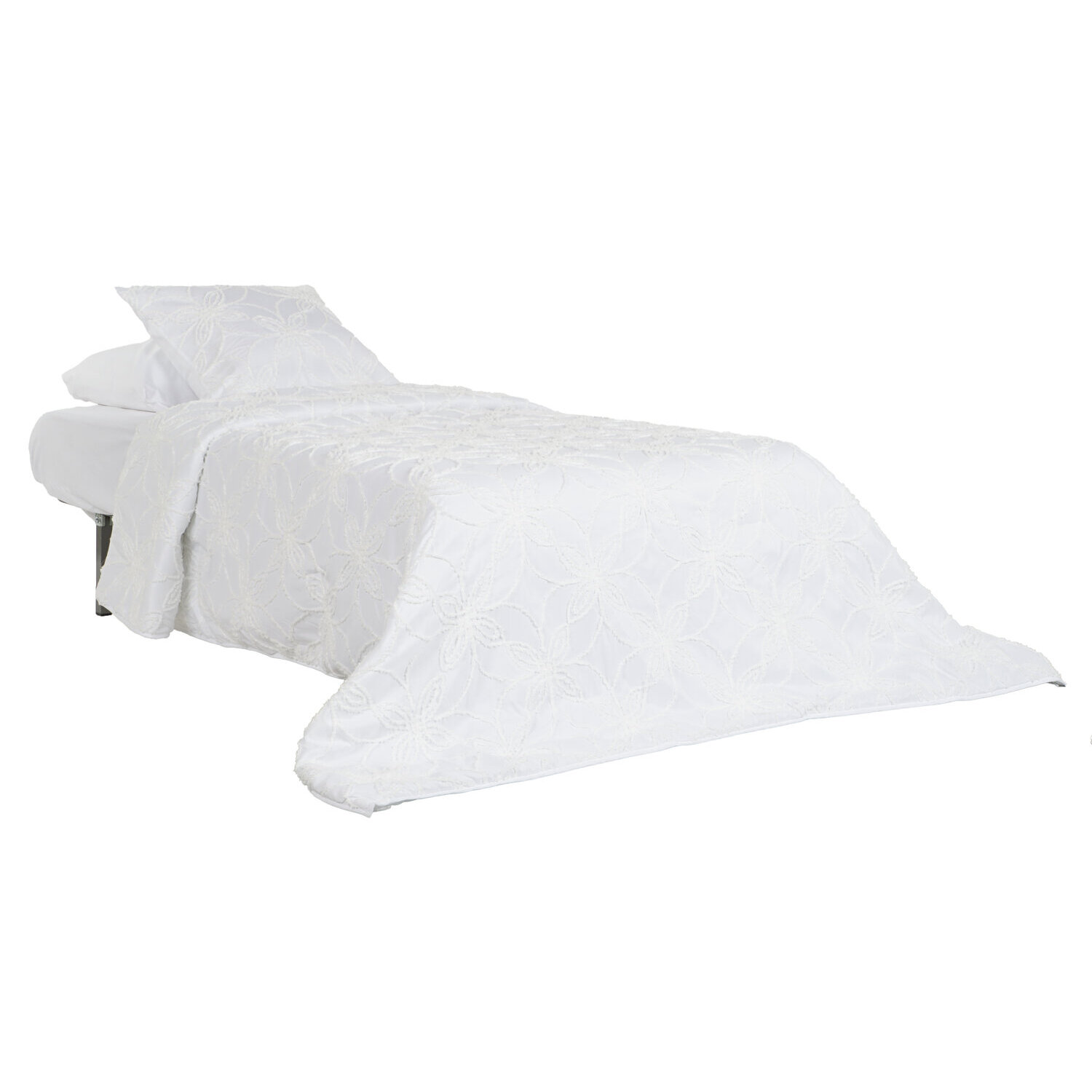Colcha poliester 180x260 relleno 150 gsm. blanco El mejor complemeto para tu hogar.