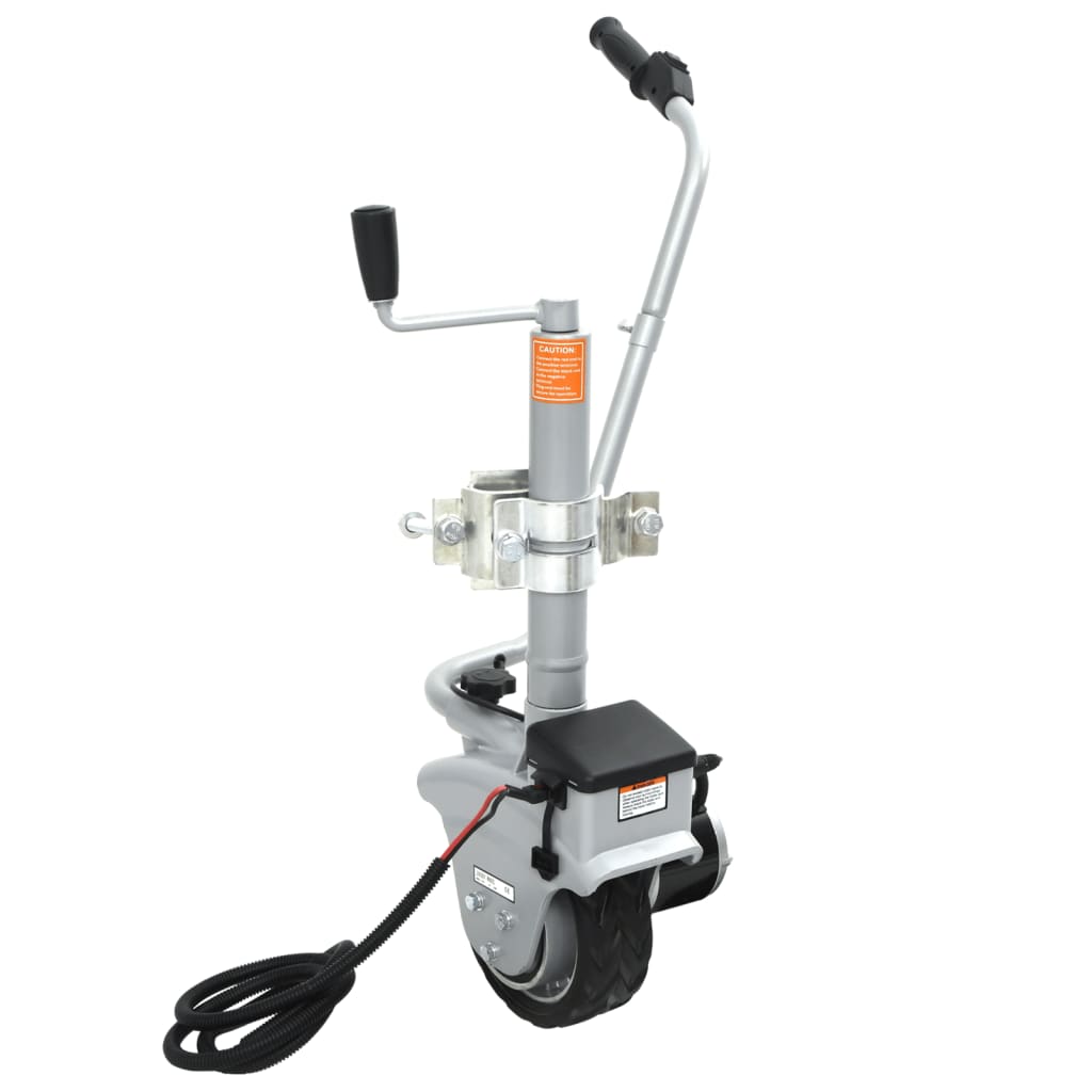 vidaXL Rueda jockey de remolque motorizada aluminio 12 V 350 W Modelo Mover, Jockey wheel