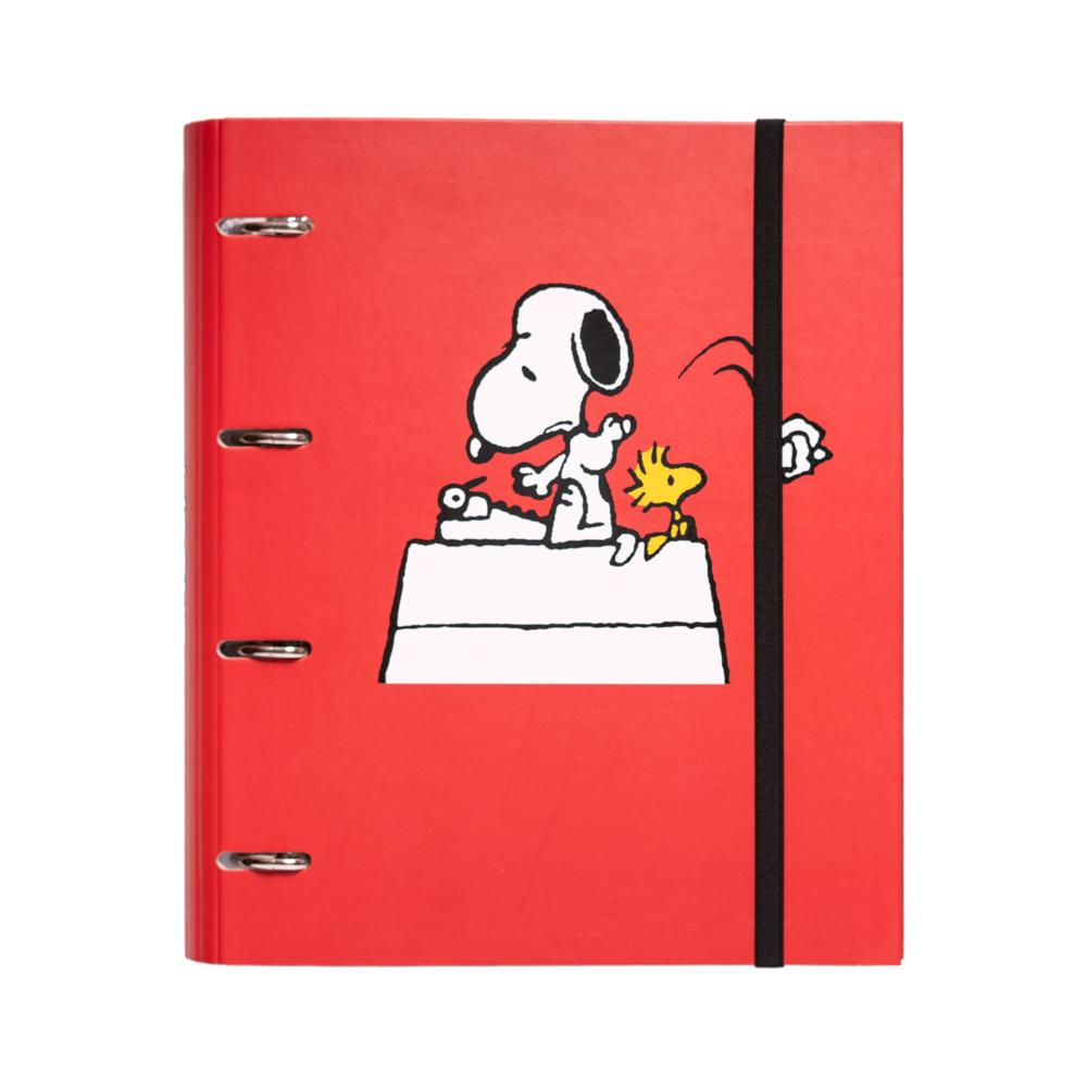 Premium snoopy 4 ring binder